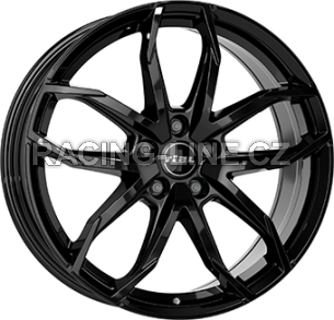 Alu kola RIAL LUCCA, 16x6.5 4x100 ET40, černá lesklá