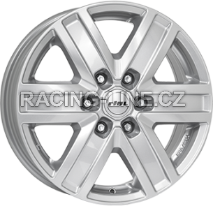 Alu kola RIAL TRANSPORTER 6, 17x7 6x139.7 ET22, stříbrná (zátěžová)
