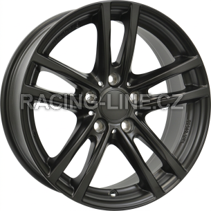Alu kola RIAL X10, 17x7.5 5x120 ET32, černá matná