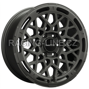Alu kola SUPER METAL CAGE, 20x8.5 5x120 ET45, šedivá matná (zátěžová)