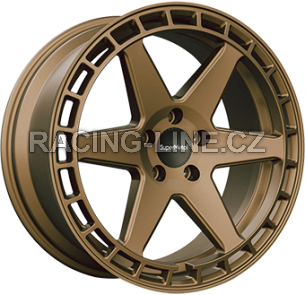 Alu kola SUPER METAL CHARGER, 20x9 6x120 ET40, bronzová matná (zátěžová)