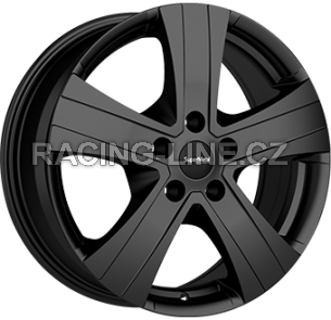 Alu kola SUPER METAL HAMMER, 16x6.5 5x130 ET65, černá matná (zátěžová)