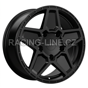 Alu kola SUPER METAL ROCKET, 18x8 5x160 ET45, černá lesklá (zátěžová)