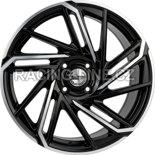 Alu kola TecnoMagnesio EPOWER, 17x7 5x112 ET40, černá + leštění