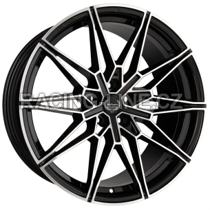 Alu kola TecnoMagnesio TMG03, 20x8.5 5x112 ET45, černá + leštění