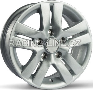 Alu kola VELGEN TR-5, 14x6 5x112 ET30, stříbrná (zátěžová)