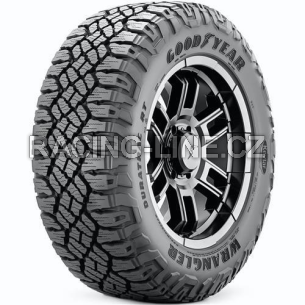 Pneu Goodyear WRANGLER DURATRAC RT 265/70 R16 LT M+S FR OWL P.O.R. EVR 121Q Letní